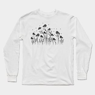 Magic Mushrooms Long Sleeve T-Shirt